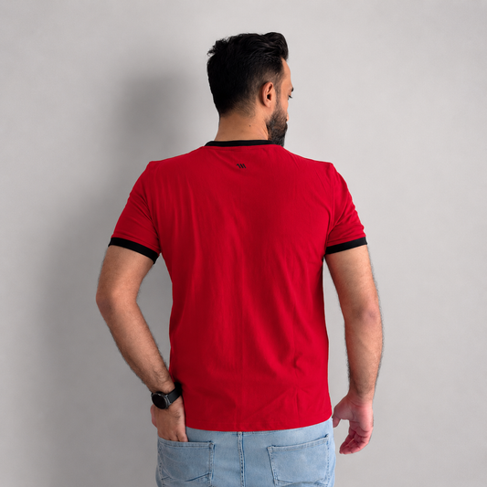 Red Vanta™ SIGNATURE round neck smart fit tee shirt