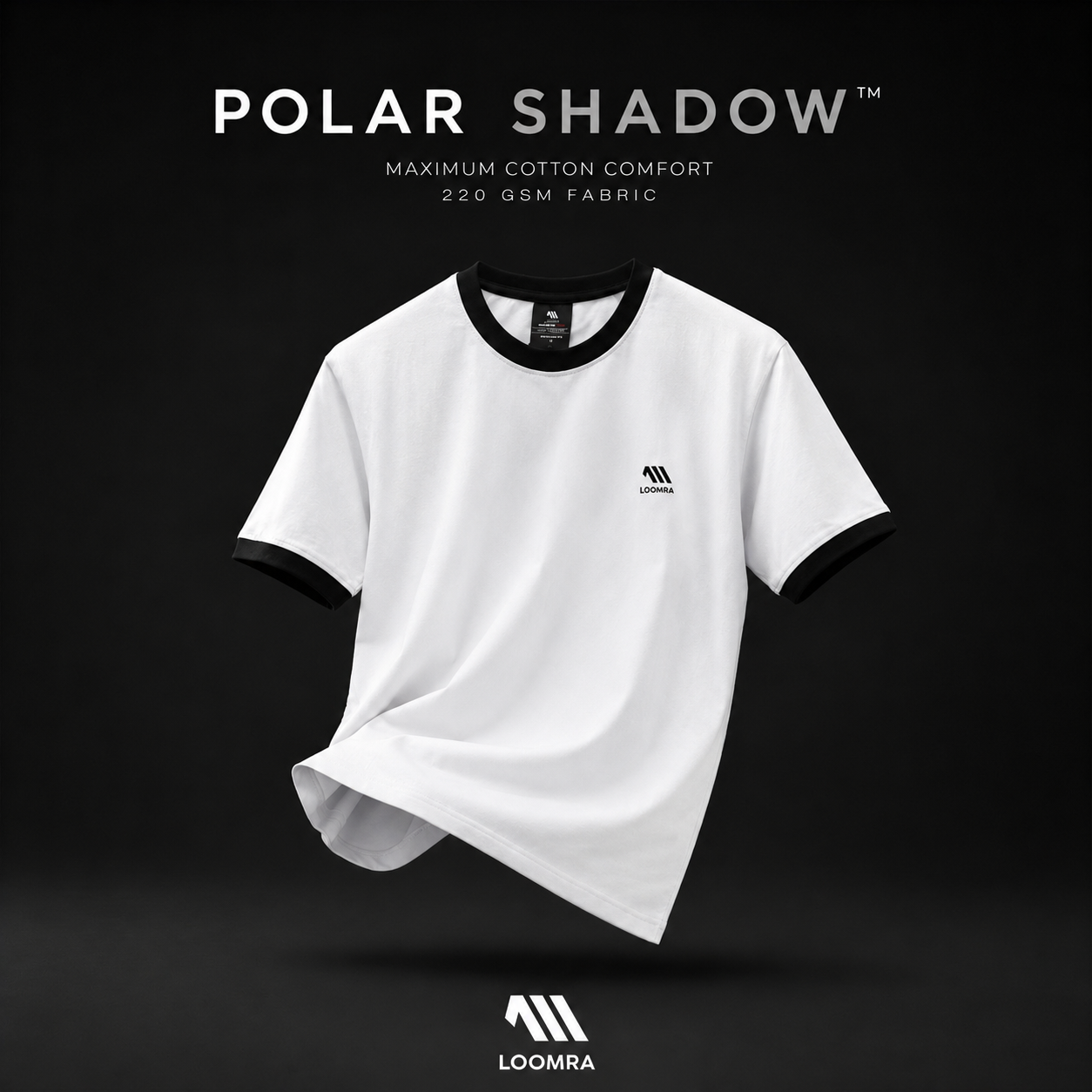 Polar Shadow™ SIGNATURE round neck smart fit tee shirt