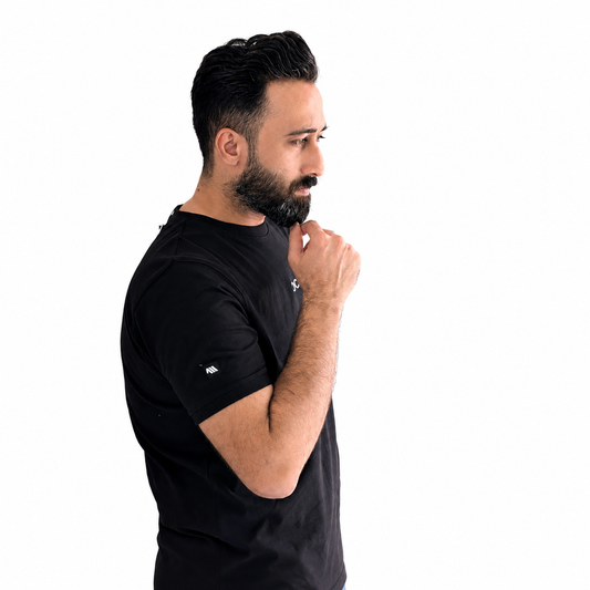 Obsidian Blackout™ SIGATURE round neck smart fit tee shirt