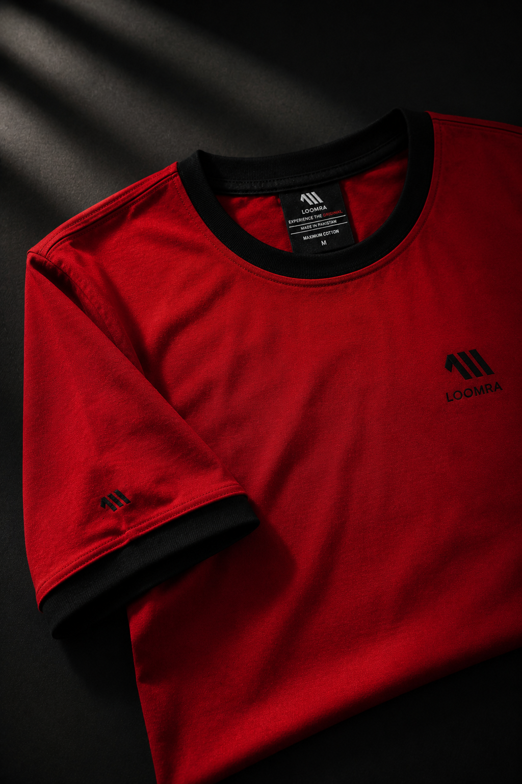 Red Vanta™ SIGNATURE round neck smart fit tee shirt